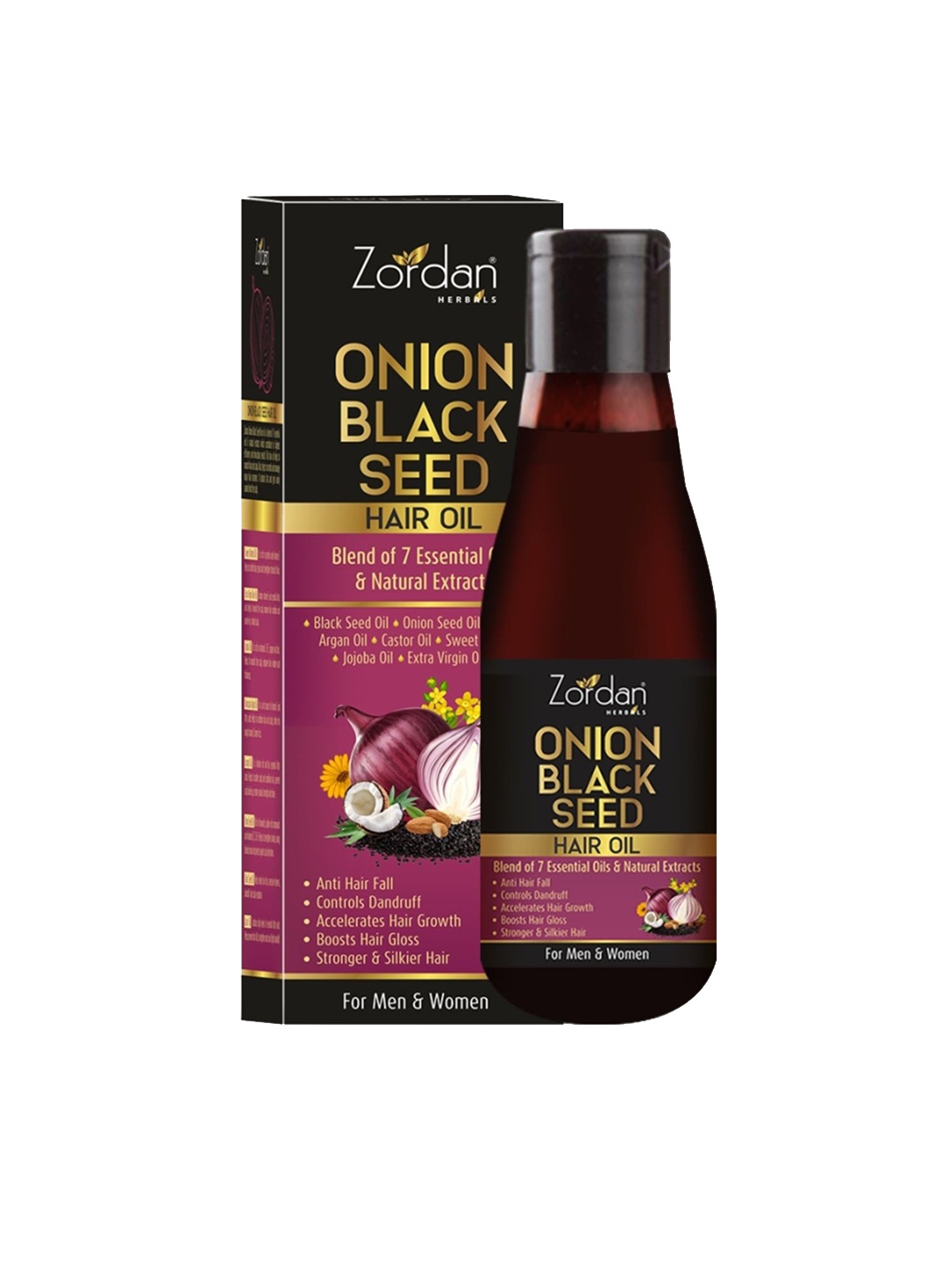 

ZORDAN Onion Black Seed Hair Oil- 100ml