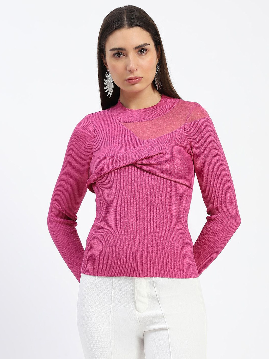 

Madame Women Cardigan, Pink