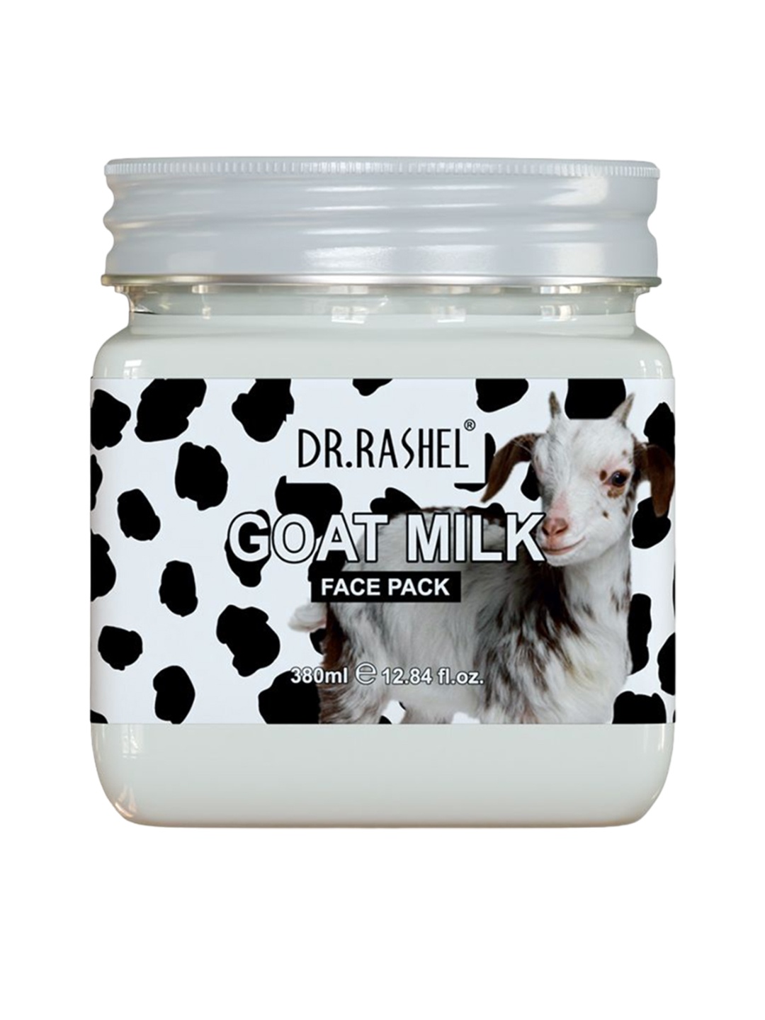 

DR.RASHEL Goat Milk Face Pack for Deep Cleansing - 380ml, White