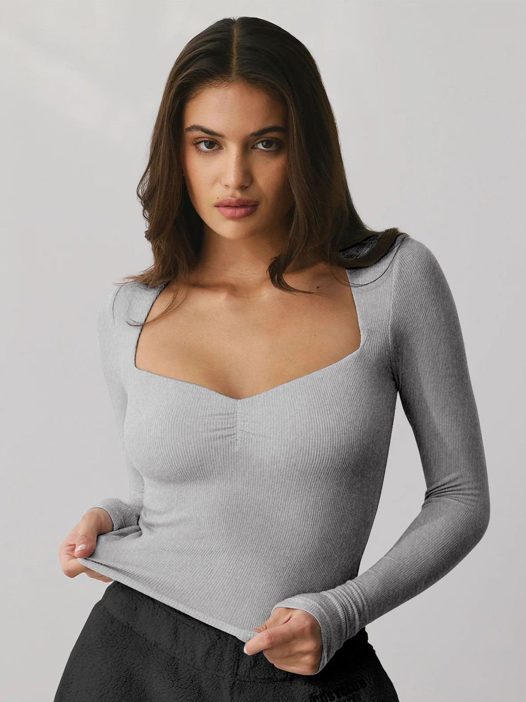 

HERE&NOW Top, Grey