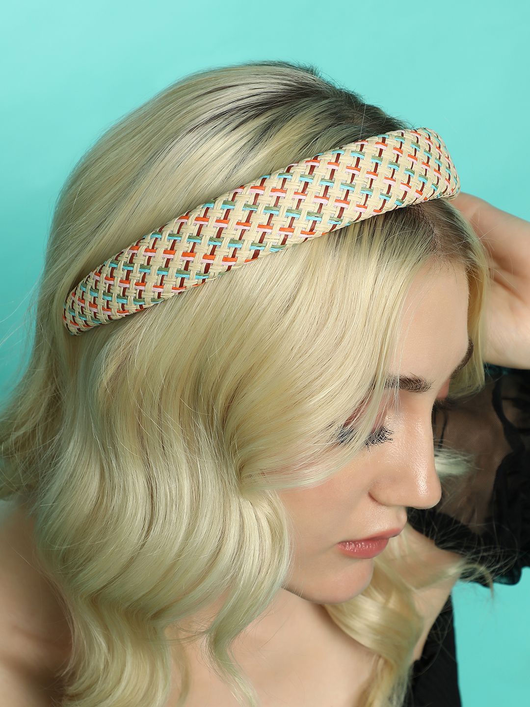 

SOHI Women Hairband, Cream