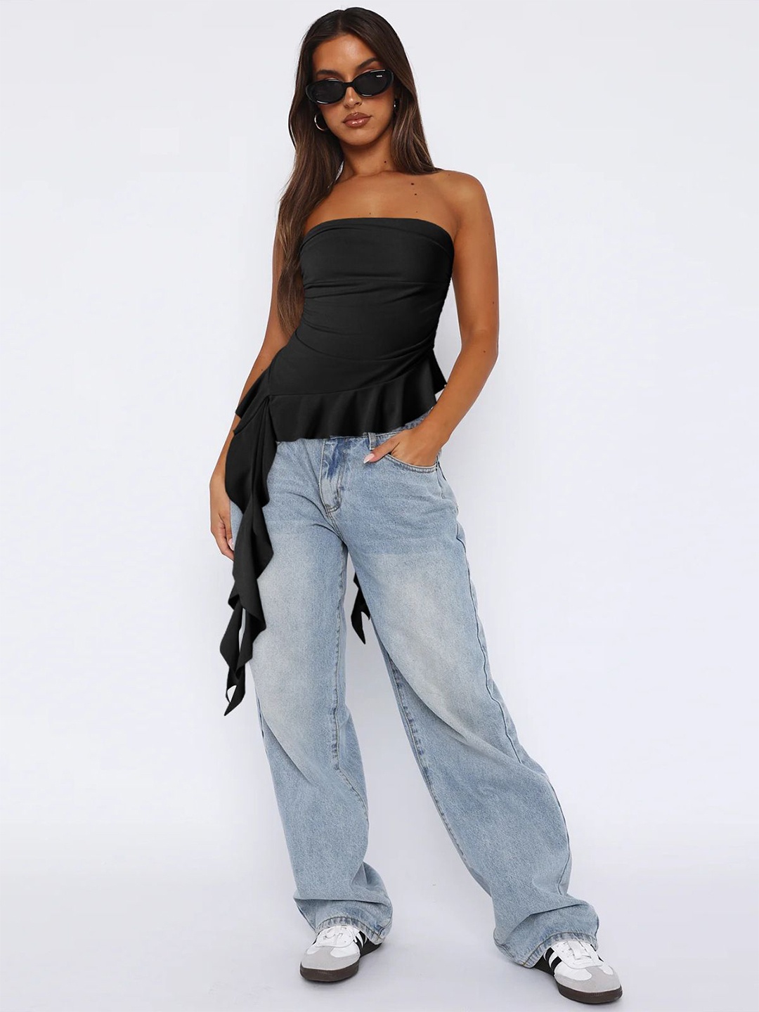 

HERE&NOW Tube Top, Black