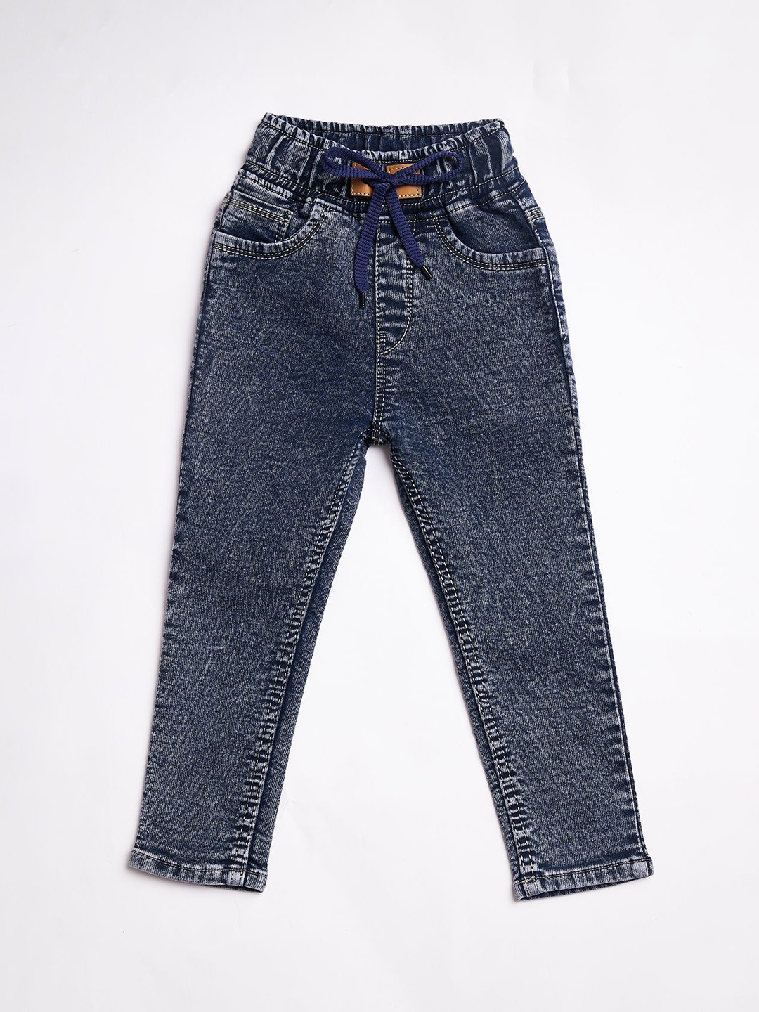 

F2M Girls Slim Fit High-Rise Jeans, Blue