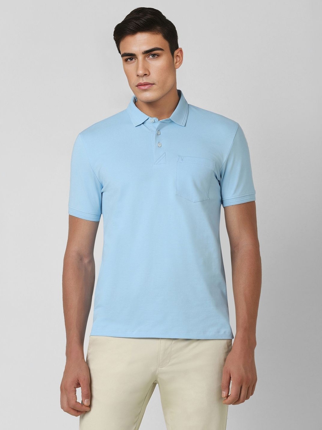 

Van Heusen Sport Men Polo Collar Pockets T-shirt, Blue