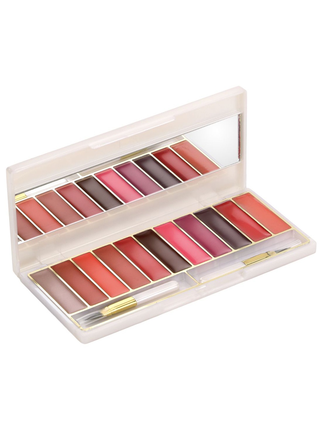

Cameleon 11 Shades Professional Lip Gloss Palette-0.5g Each, Multi