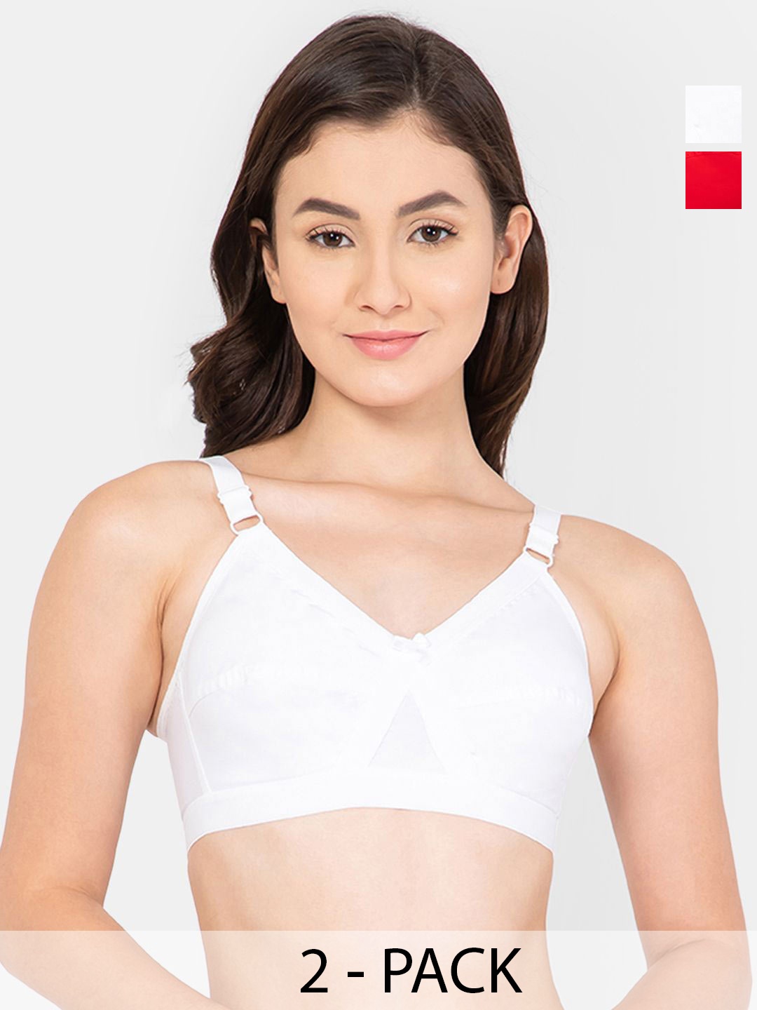 

Lady Lyka Bra Medium Coverage, Red