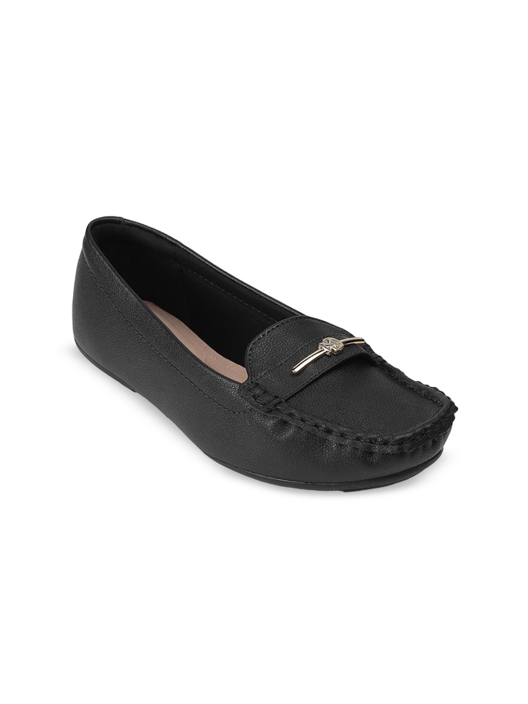 

MODARE Women Horsebit Loafers, Black