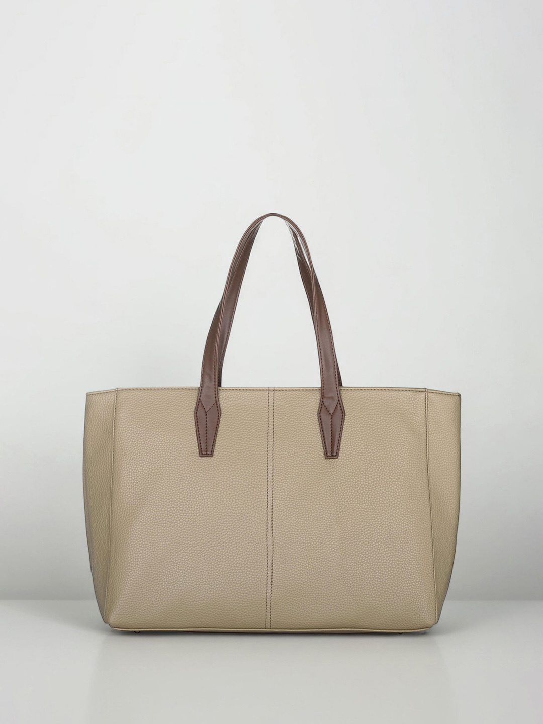 

Toteteca PU Shopper Shoulder Bag, Tan