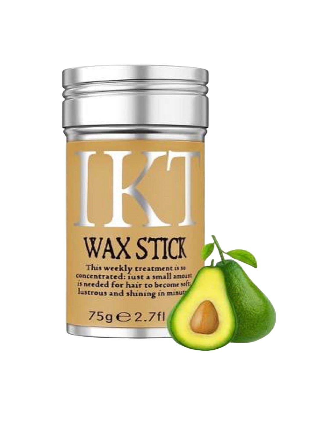 

SUNISA 3In1 IKT Non Greasy Hair Wax Stick-75g, Transparent