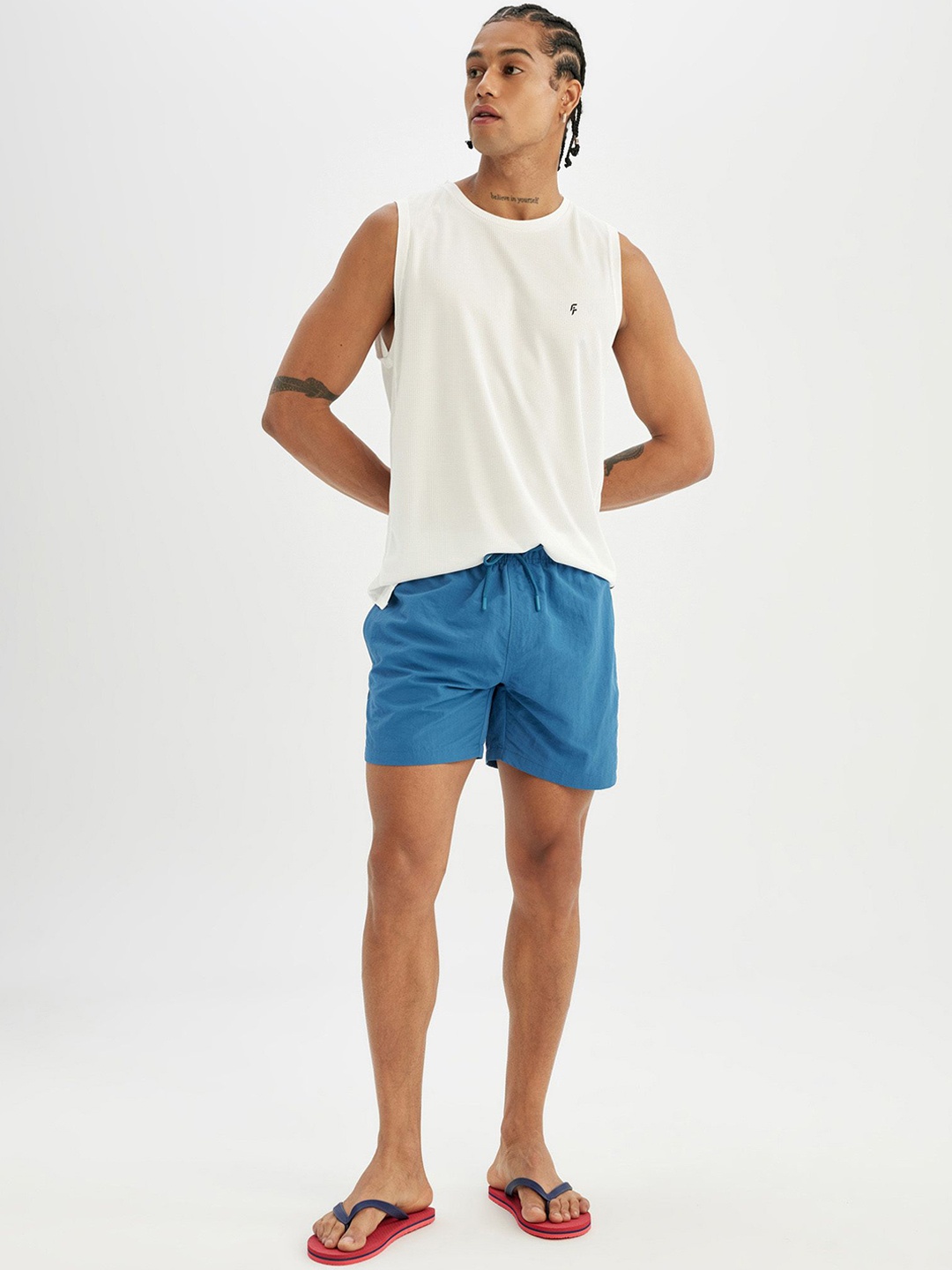 

DeFacto Mid Rise Swim Bottoms, Blue