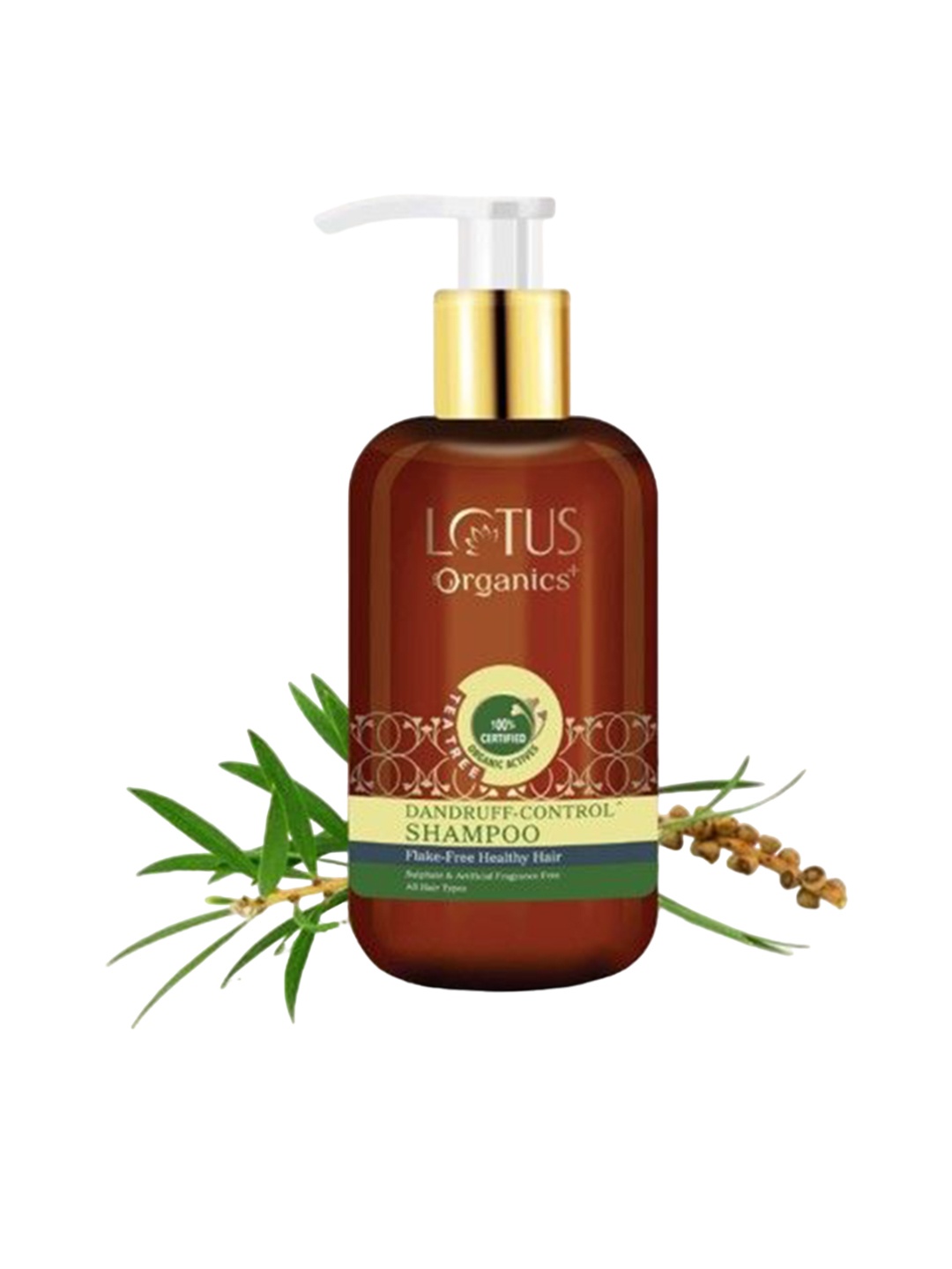 

Lotus Organics+ Dandruff Control Shampoo- 300 ml, Brown