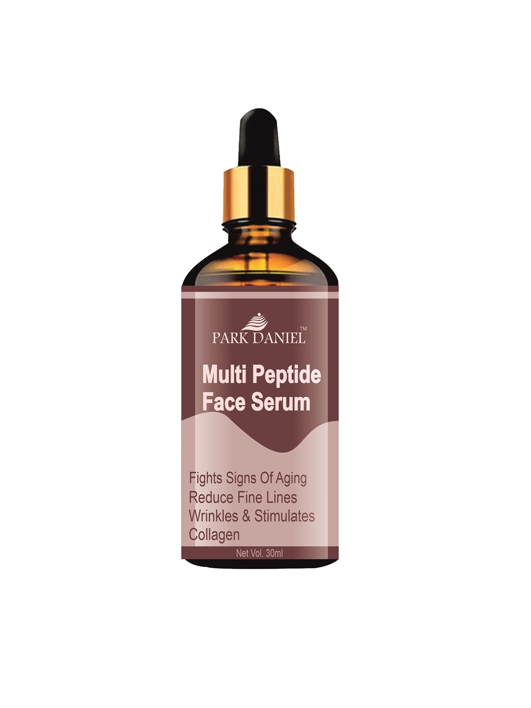 

Park Daniel Multi Peptide Night Face Serum for Ageless Younger Skin - 30 ml, Brown
