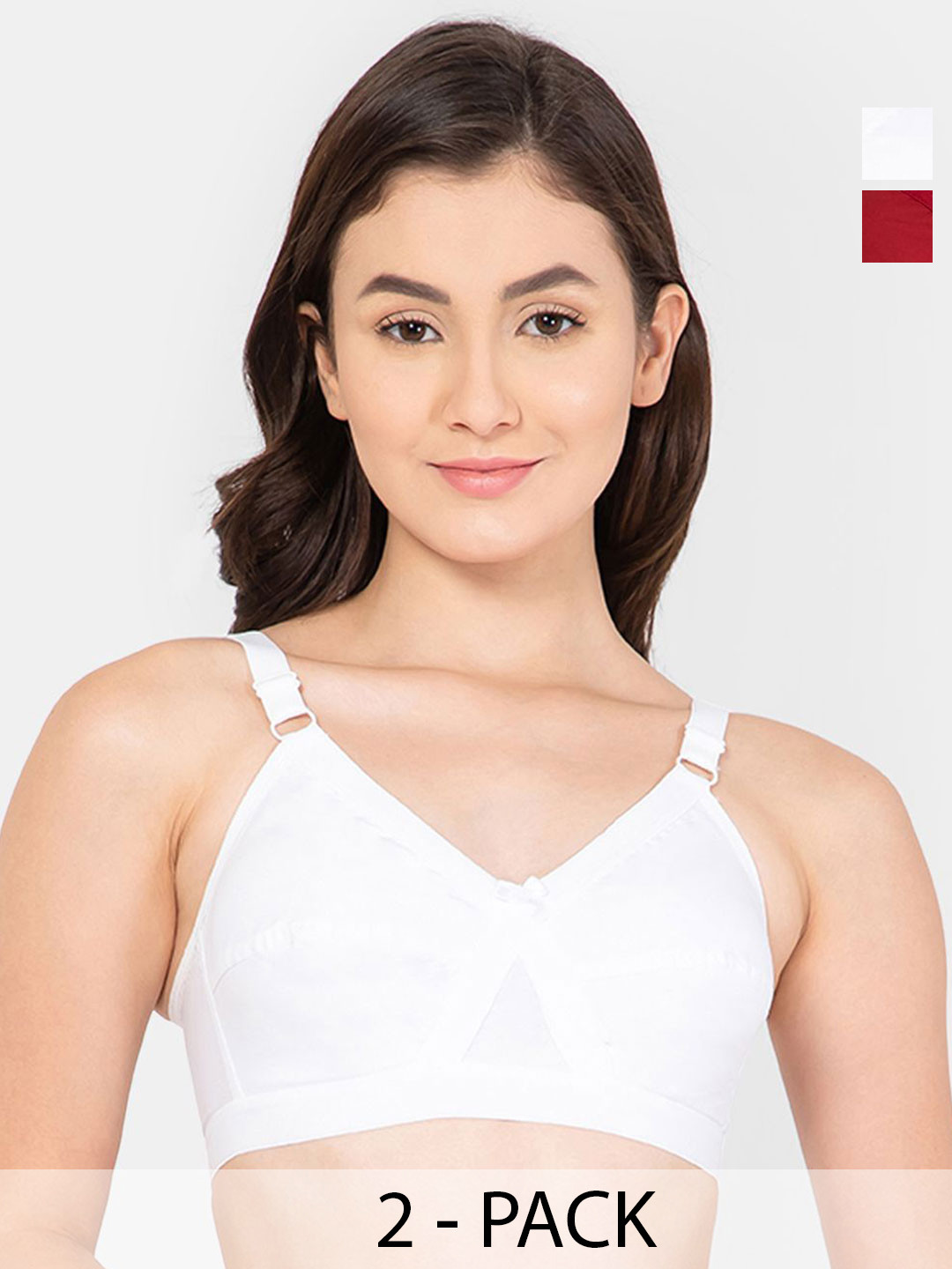 

Lady Lyka Bra Medium Coverage, Maroon