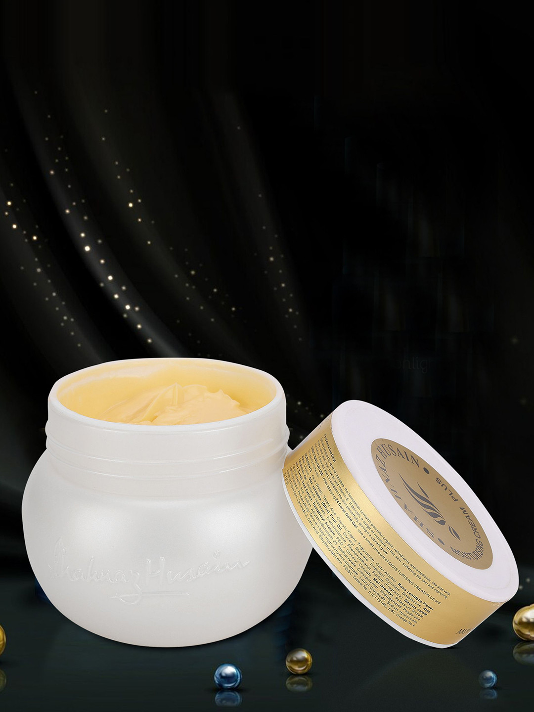 

Shahnaz Husain Gold Moisturising Day Cream - 180 g, Transparent