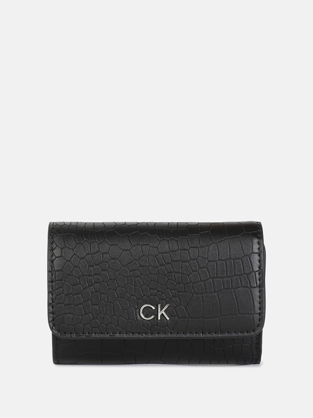 

Calvin Klein Jeans PU Structured Handheld Bag, Black