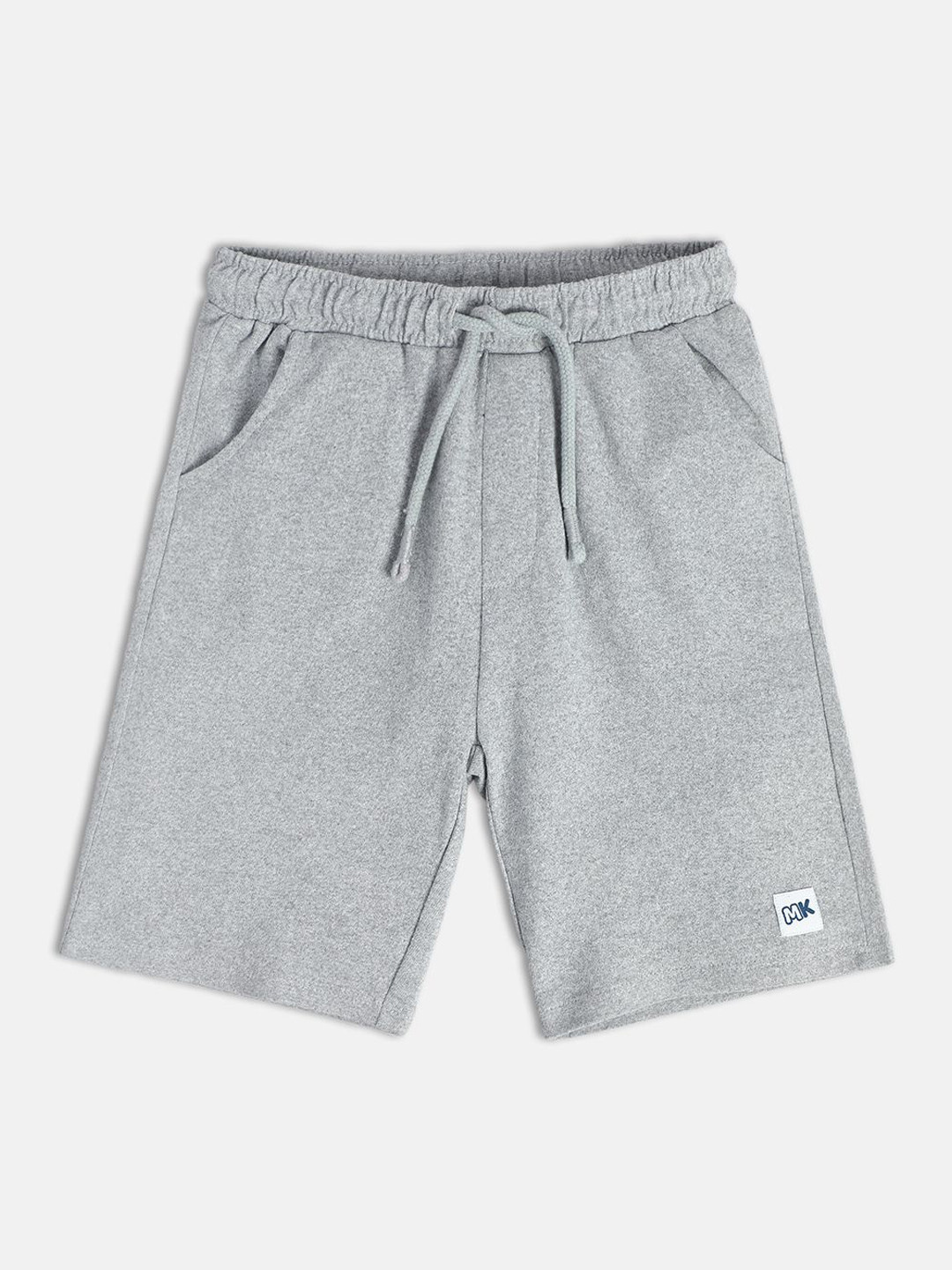 

MINI KLUB Boys cotton solid Shorts, Grey