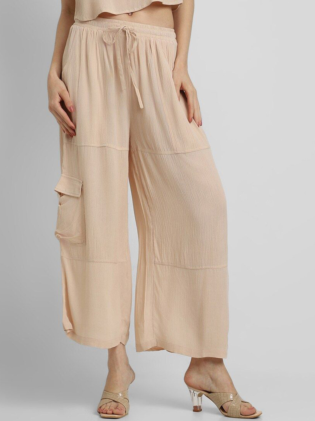 

FOREVER 21 Women Trousers, Beige