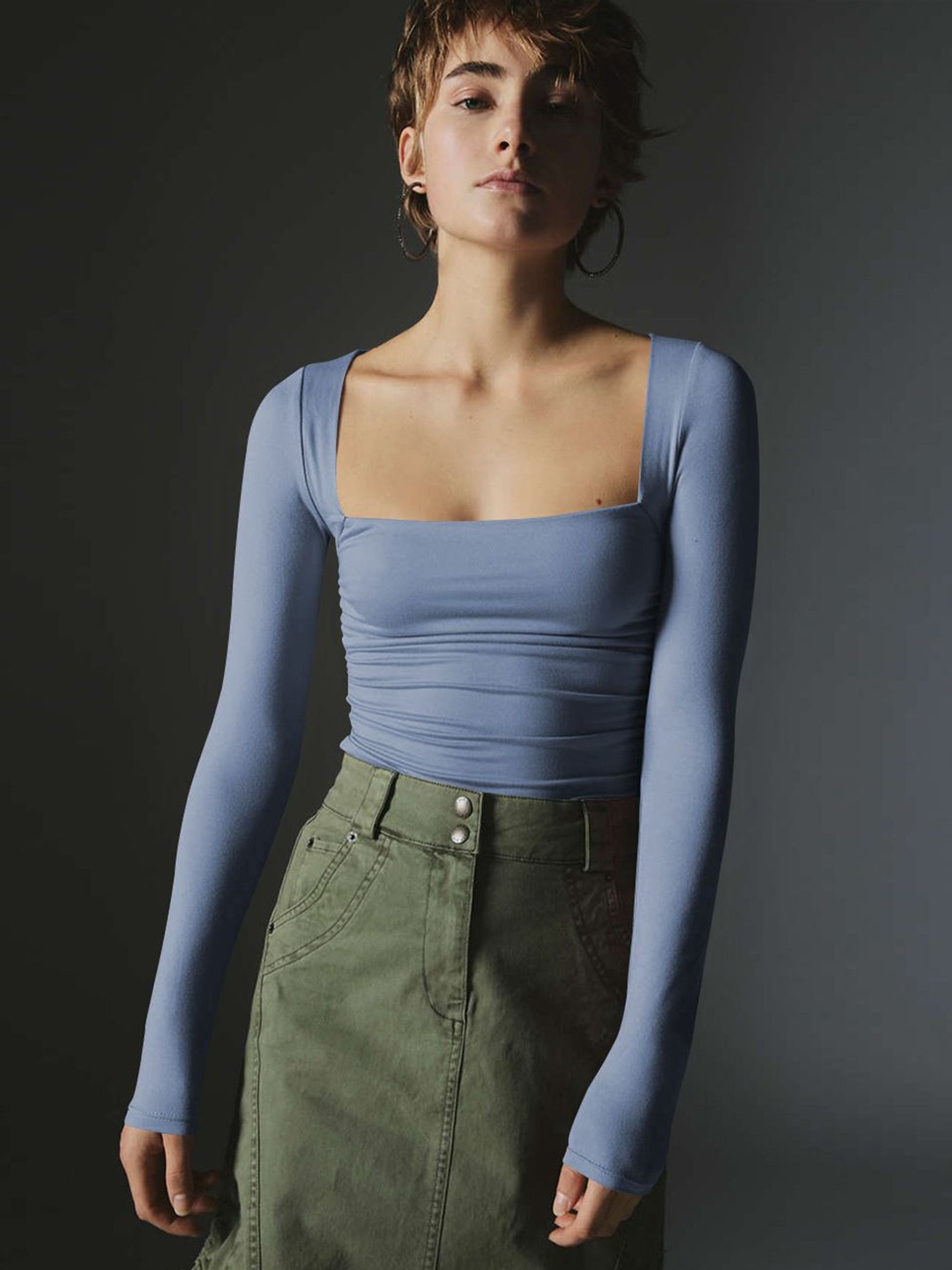 

HERE&NOW Top, Blue