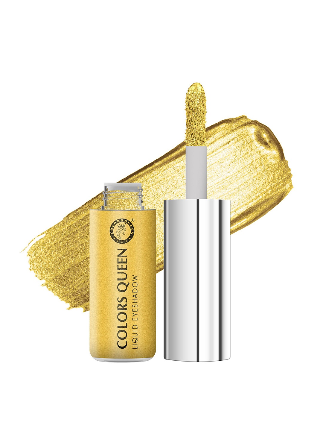 

Colors Queen Gel Based Lightweight Long Lasting Liquid Eyeshadow 7g - Golden - 03, Gold