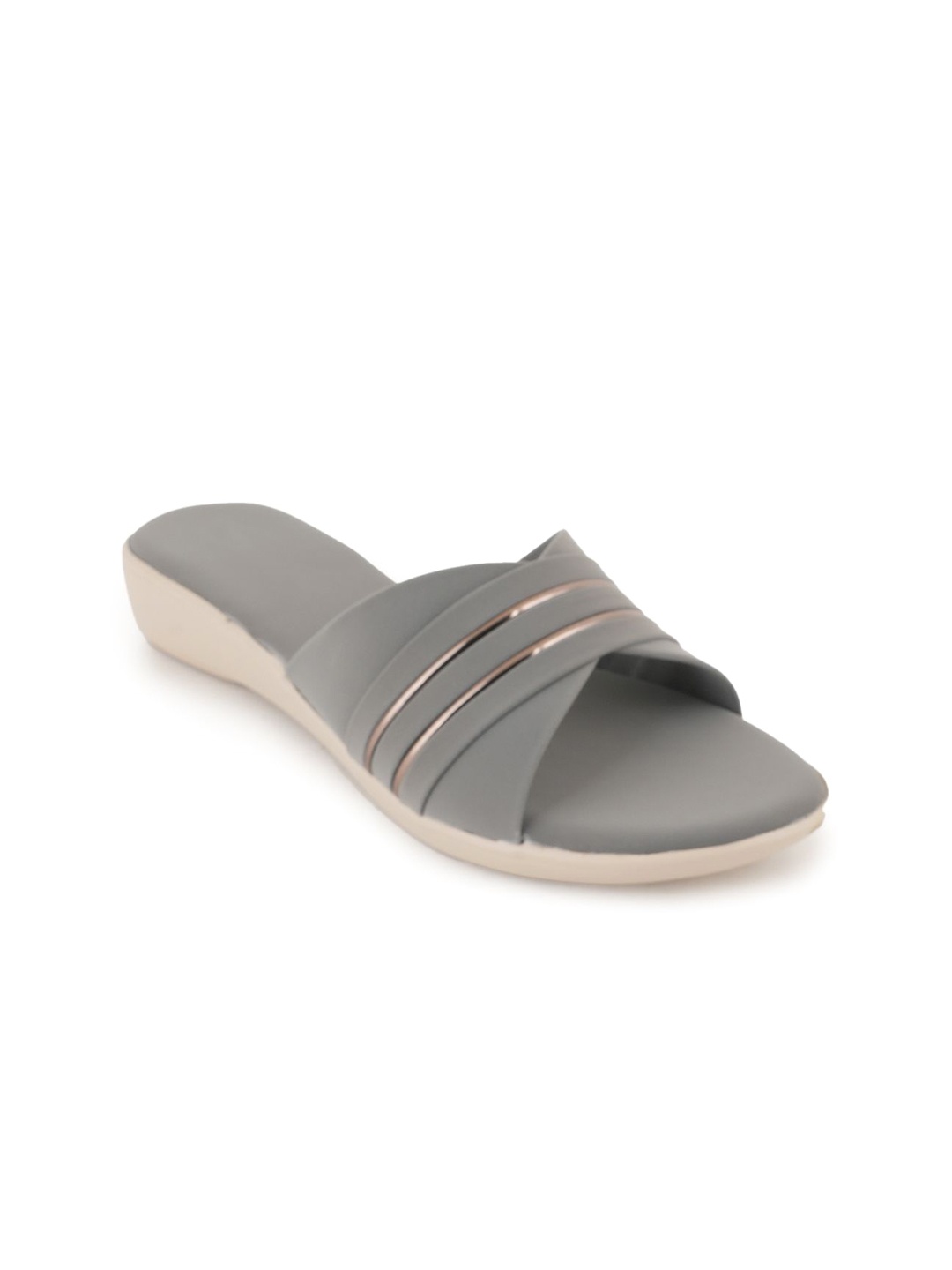 

Style Shoes Suede Wedge Sandals, Grey