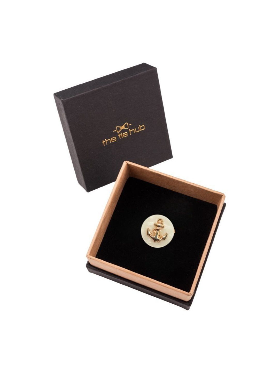 

The Tie Hub Cufflink, Gold