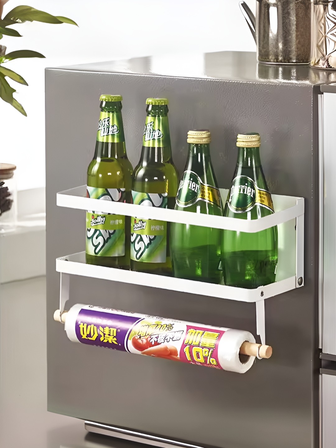 

UMAI White Magnetic Refrigerator Multi-Utility Organizer