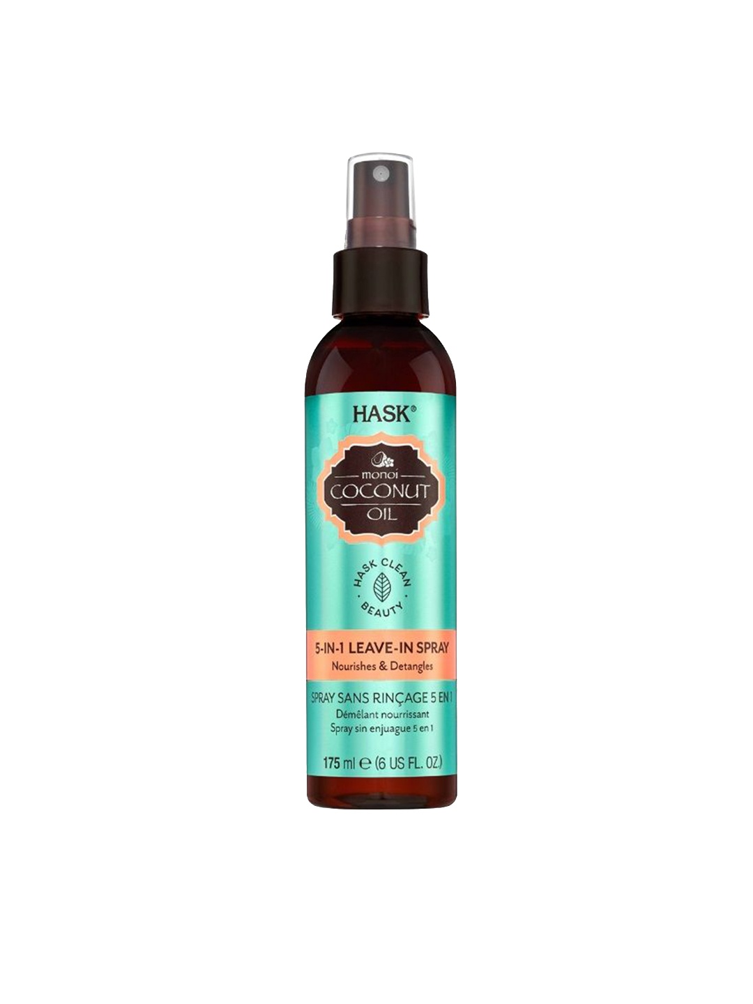 

HASK Monoi Coconut Oil 5 In 1 Leave-In Spray - 175ml, Teal