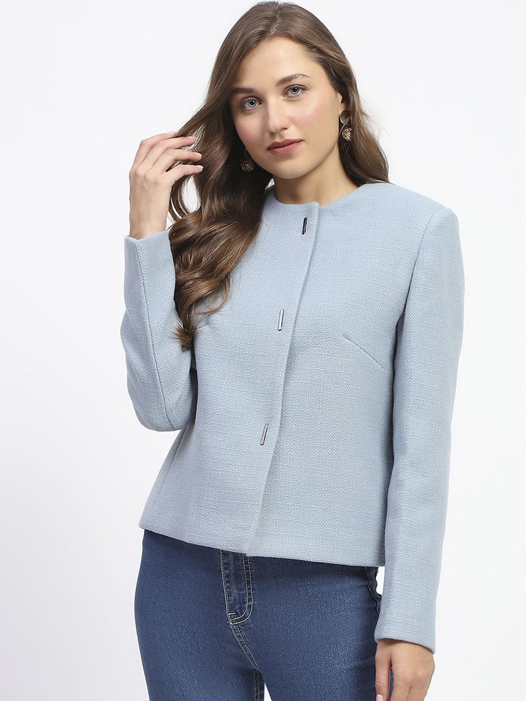 

Madame Single-Breasted Overcoats, Blue