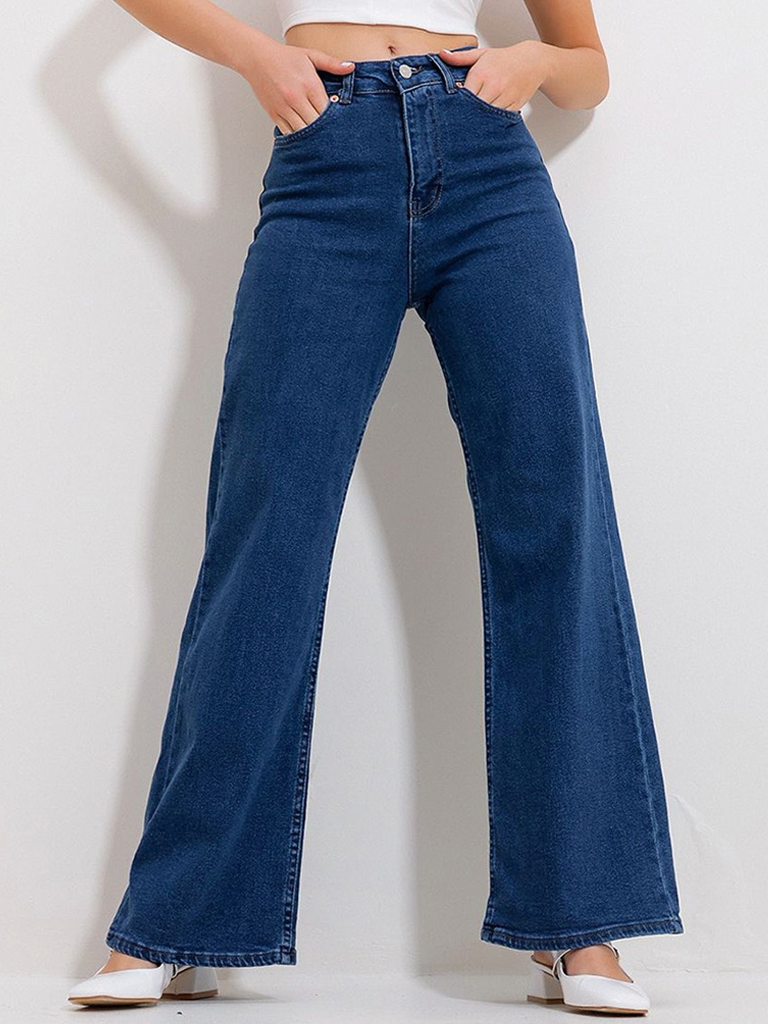 

Trend Alacati stili Women Mid-Rise Regular Fit Jeans, Blue