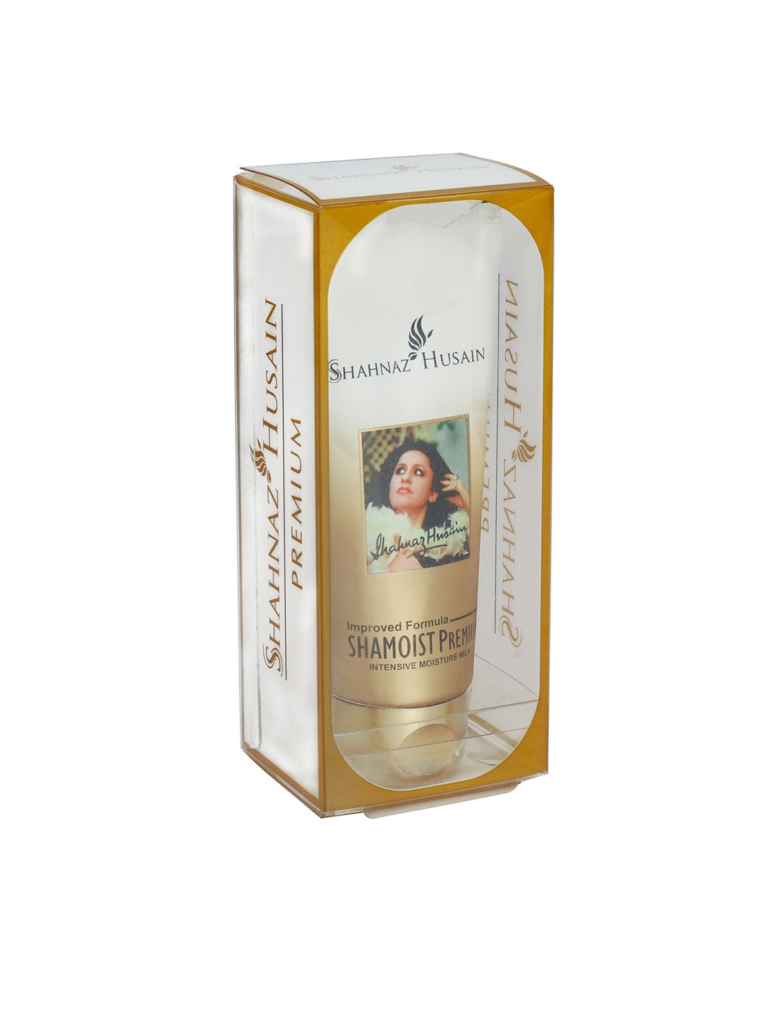 

Shahnaz Husain Shamoist Premium Honey Enriched Intensive Moisture Milk Day Cream- 50g, Transparent