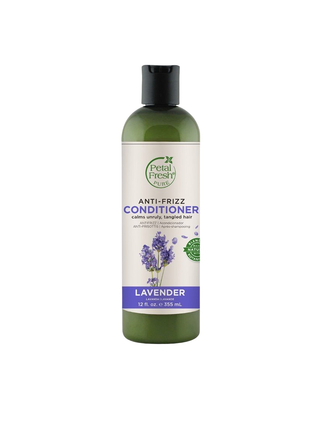 

Petal Fresh Pure Anti Frizz Lavender Detangling Conditioner- 355ml, Green