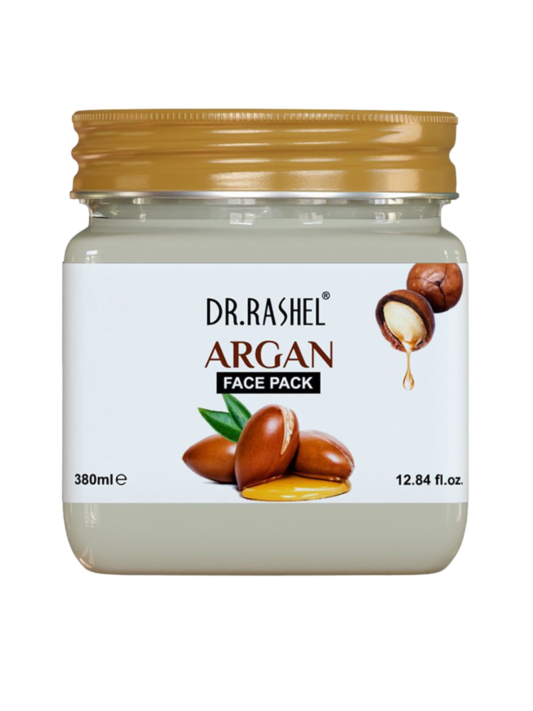 

DR.RASHEL Argan Face Pack For Deep Cleansing - 380ml, Camel brown