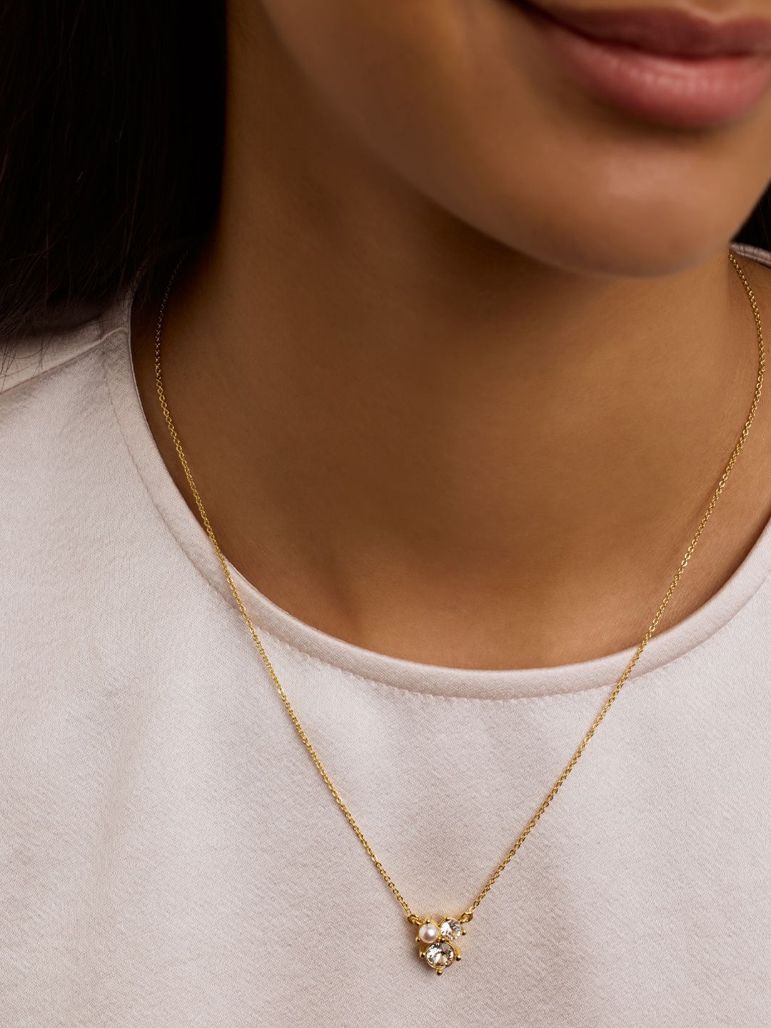 

Ted Baker Brass Necklace, Gold