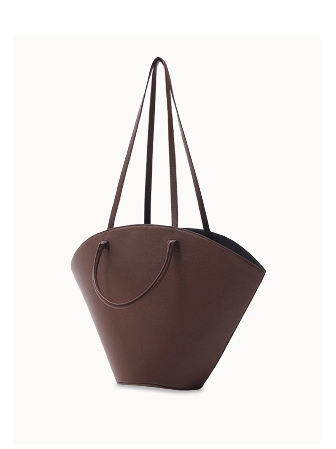 

CARRY CITY Oversized Shopper Tote Bag with Quilted, Brown