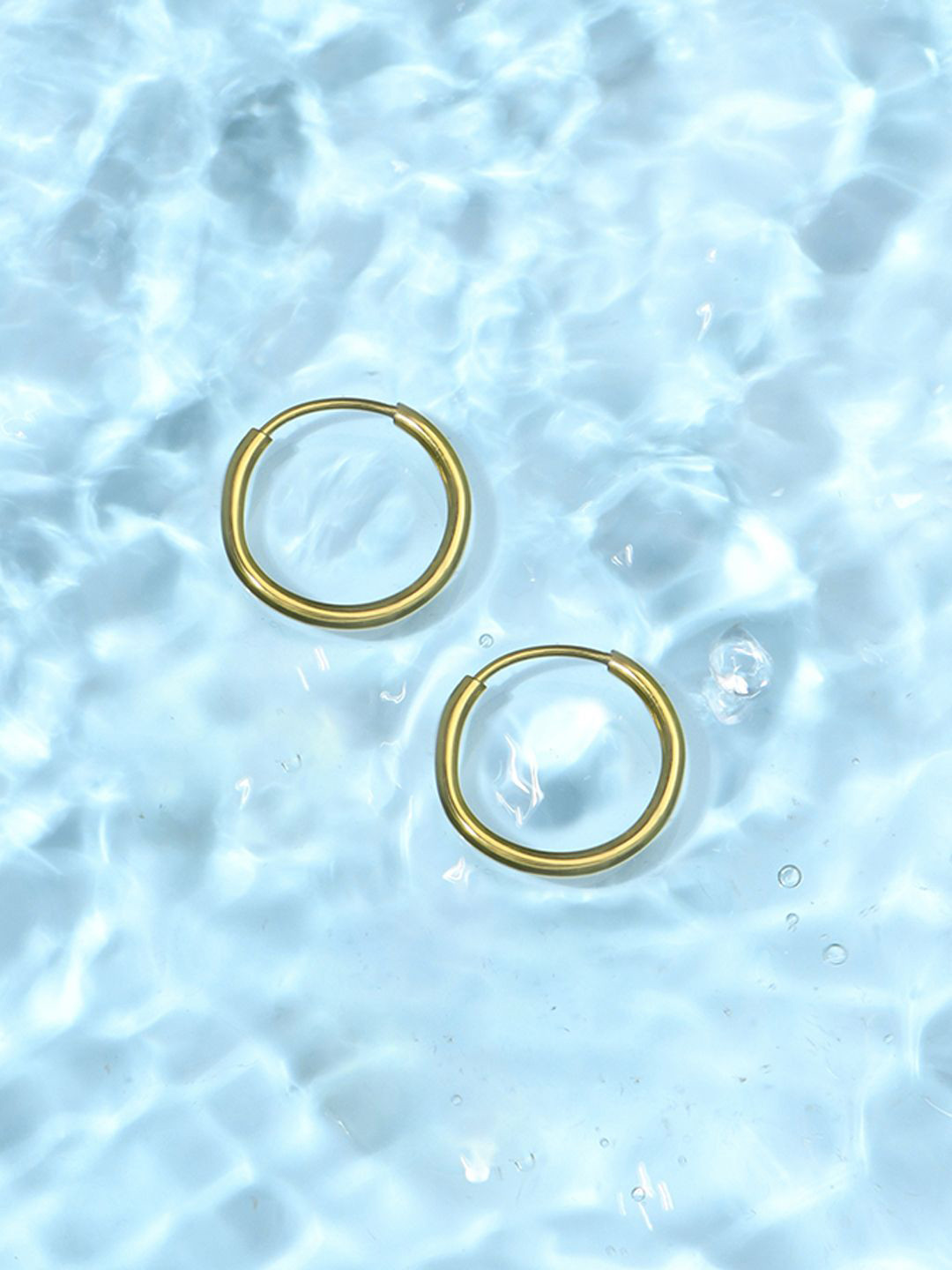 

Accessorize Gold-Plated Circular Hoop Earrings