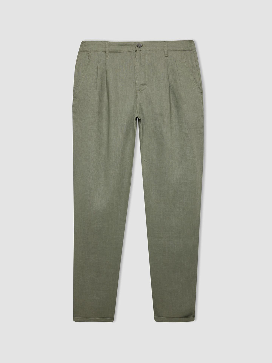 

DeFacto Men Pleated Trousers, Na