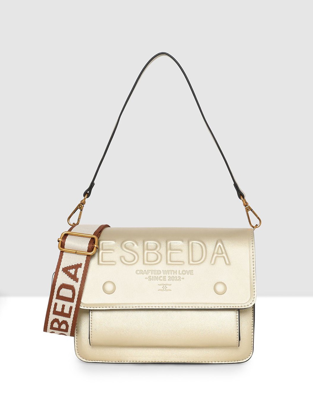 

ESBEDA PU Shopper Sling Bag, Gold