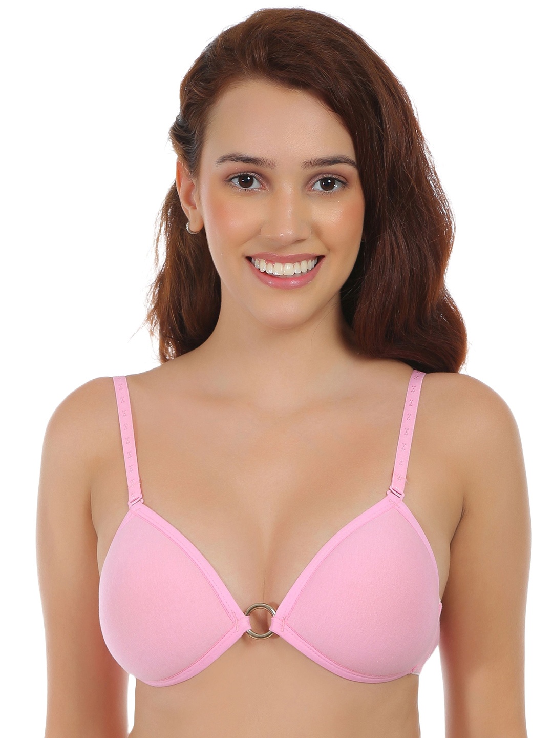 

SELFCARE Bra Half Coverage Lightly Padded, Pink