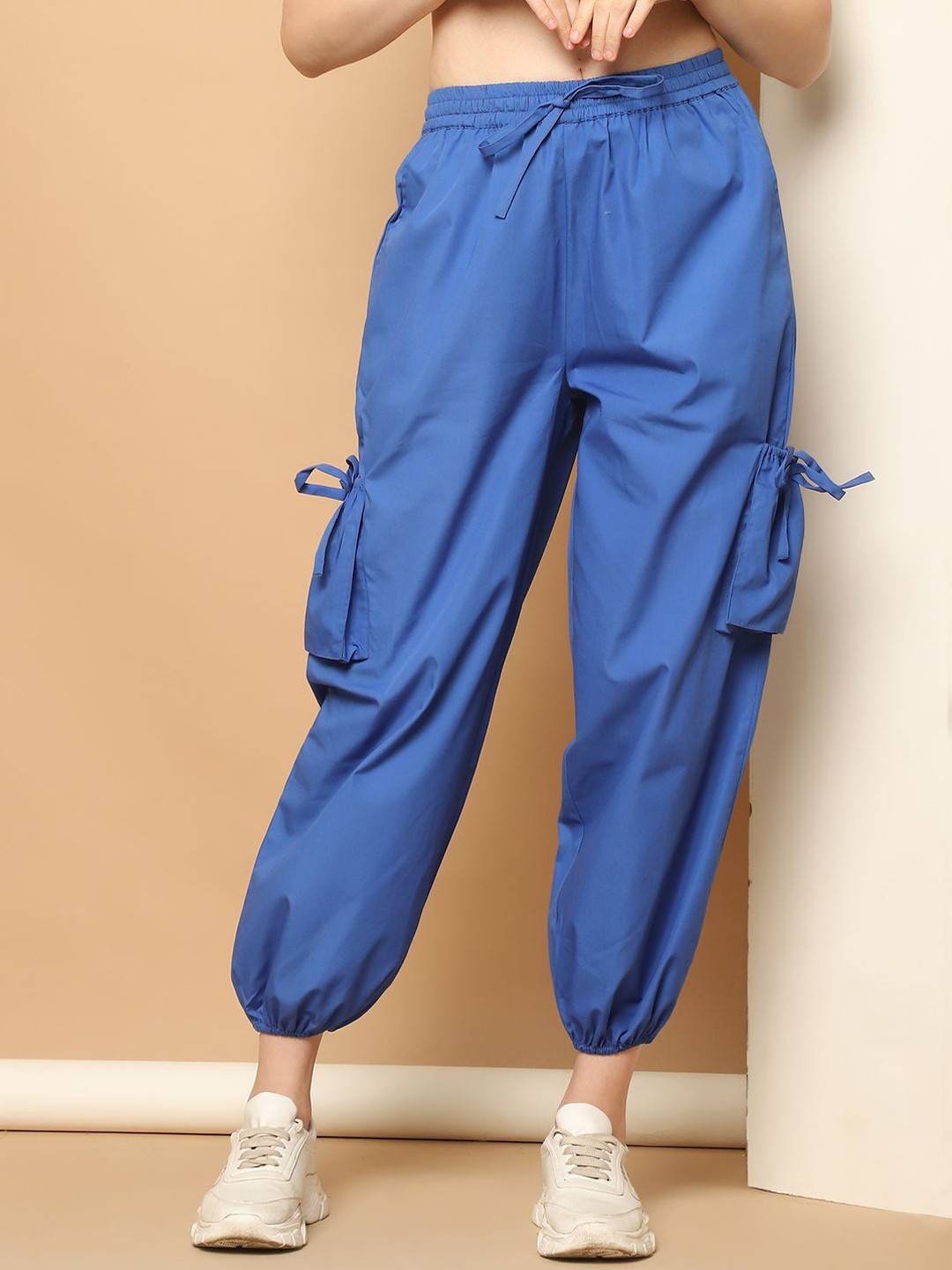 

Purple State Women Joggers Trousers, Blue