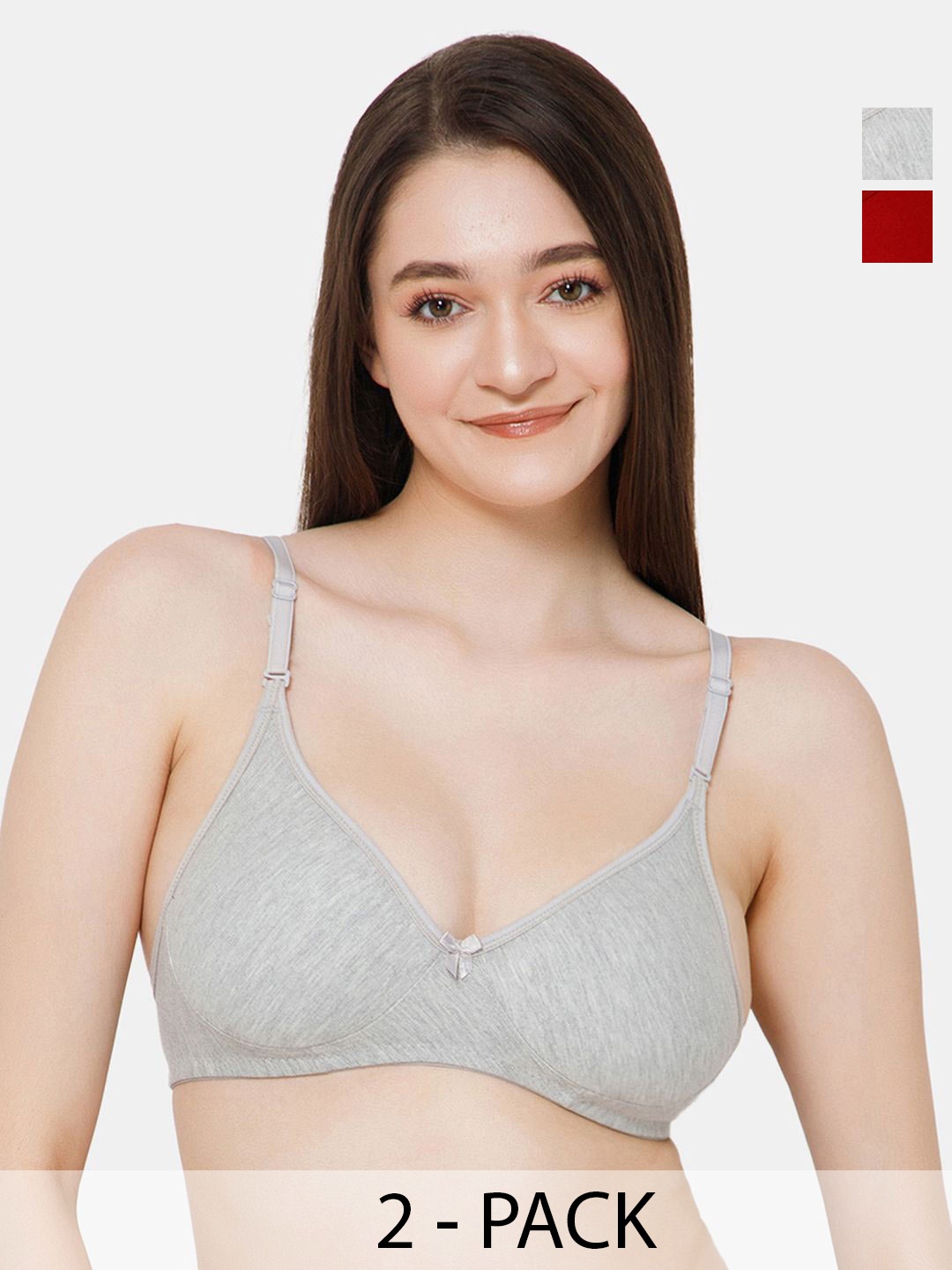 

Lady Lyka Bra Medium Coverage, Grey