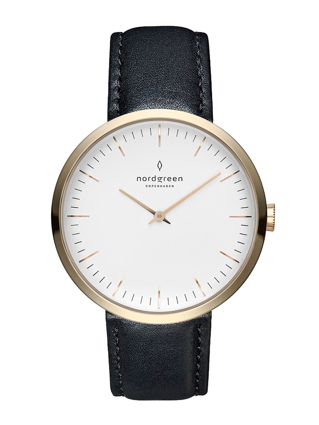 

Nordgreen Women Dial & Leather Wrap Around Straps Analogue Watch 5714205005909, Gold