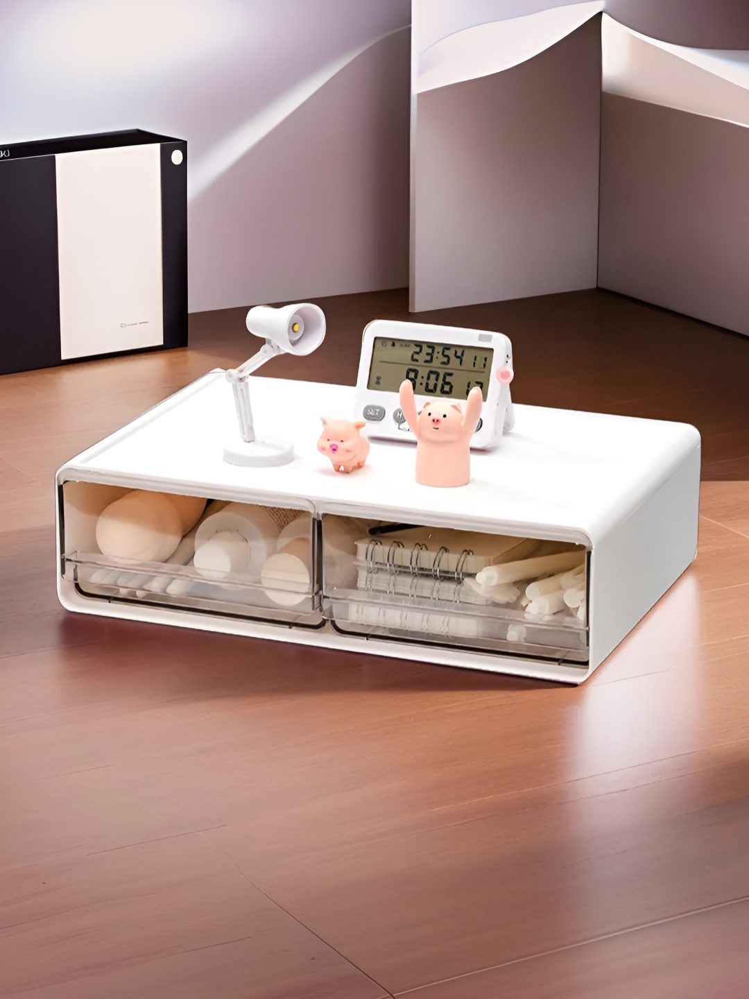 

UMAI White Living Room Drawer Organiser