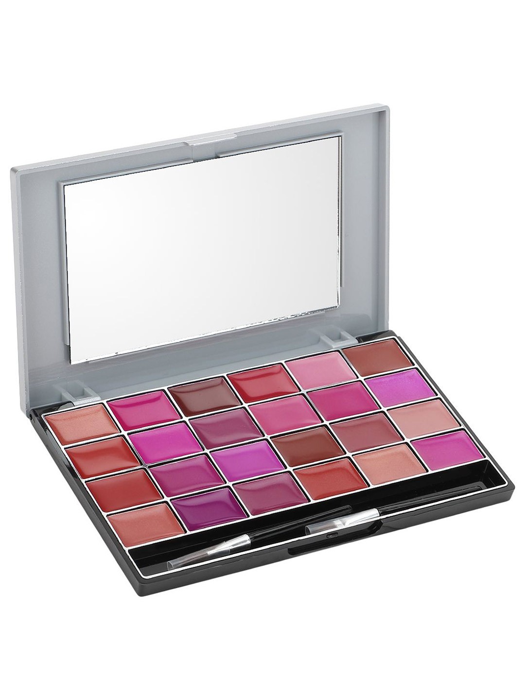 

Cameleon 24 Shades Matte Long Lasting Lipstick Palette - 11g, Multi