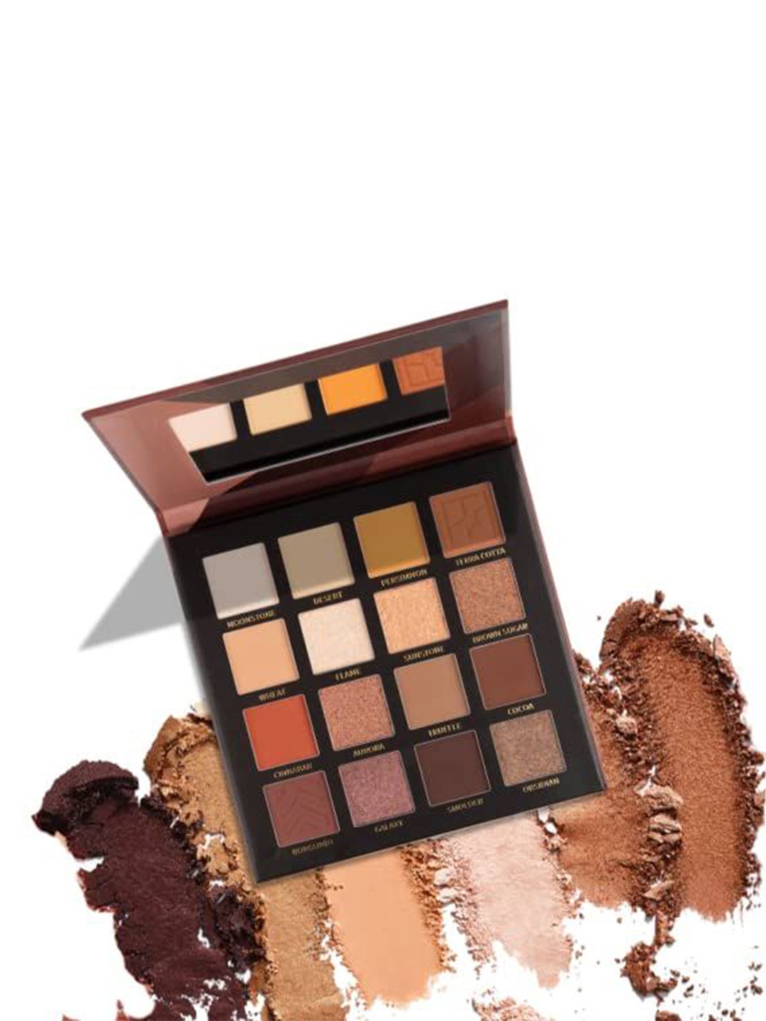

YELGO 16 Shades Matte & Shimmer Smudge Proof Eye Shadow Palette- 1Gm Each, Multi