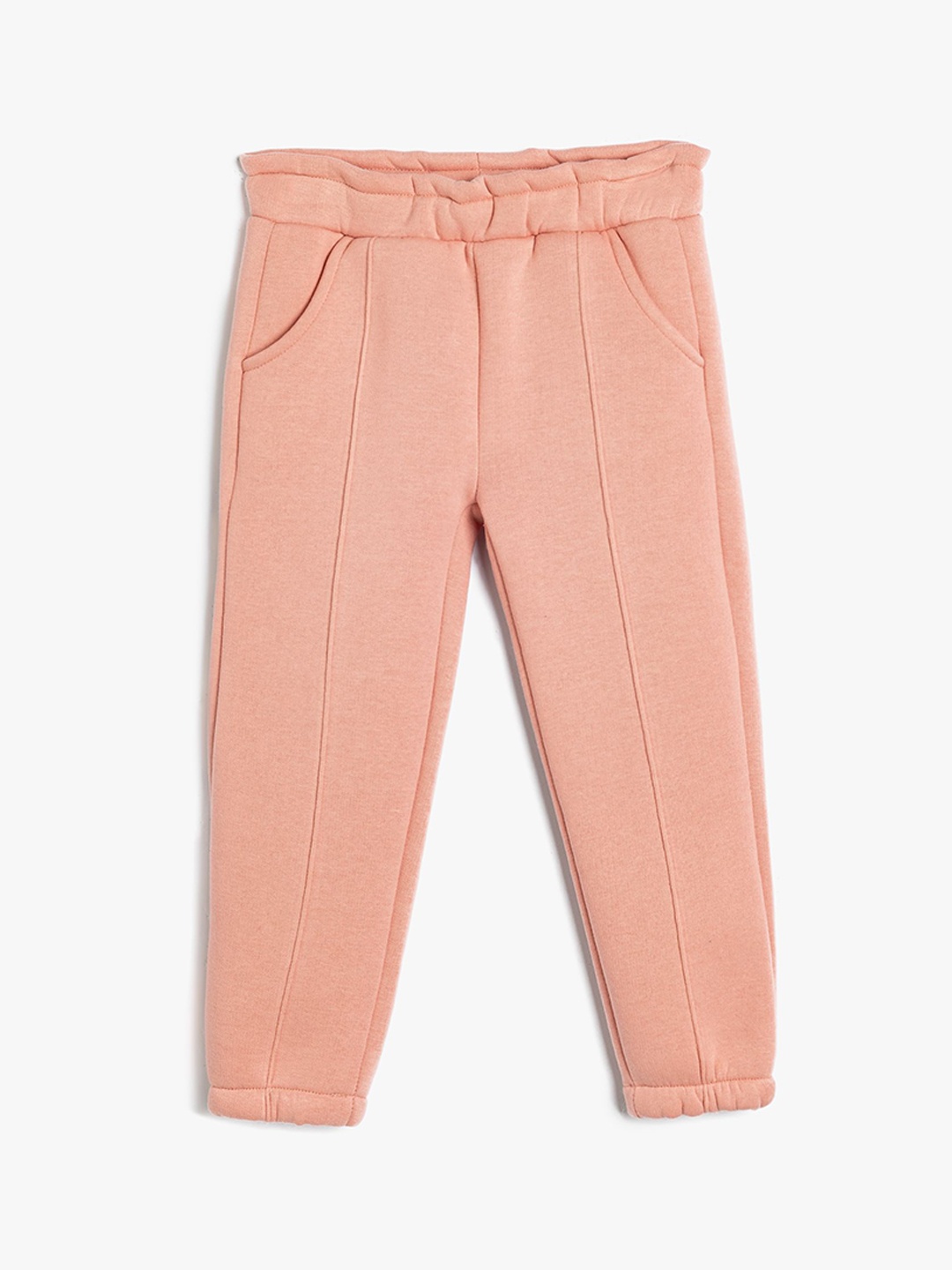 

Koton Girls Regular Fit Joggers Track Pants, Peach