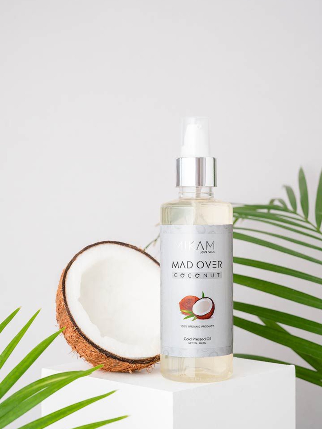 

MIKAMI Mad Over Coconut Cold Pressed Oil- 200ml, White