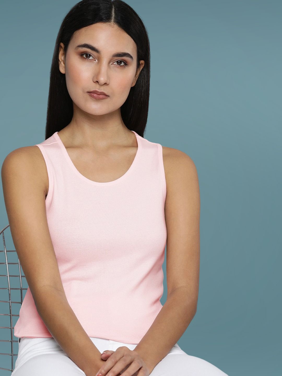 

DressBerry Women Slim Fit T-shirt, Pink