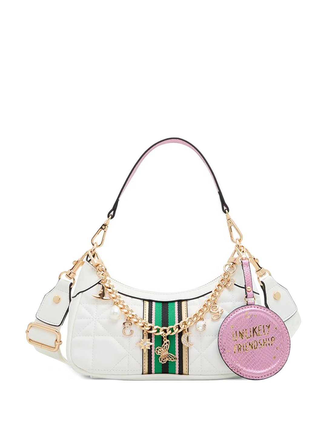 

ALDO Structured Hobo Bag, White