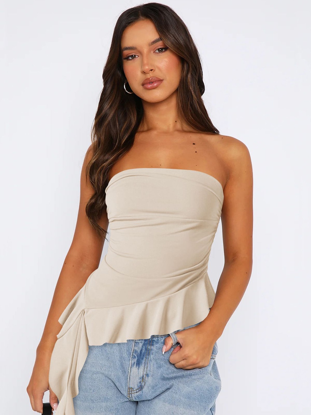 

HERE&NOW Tube Top, Beige