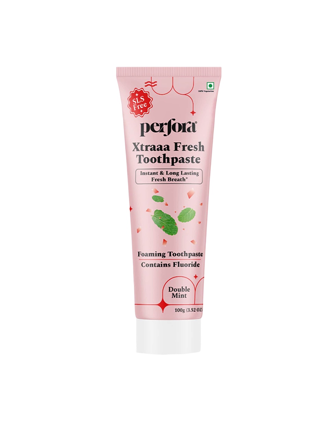 

Perfora Xtraaa Fresh SLS Free Fluoride Toothpaste - 100g, Black
